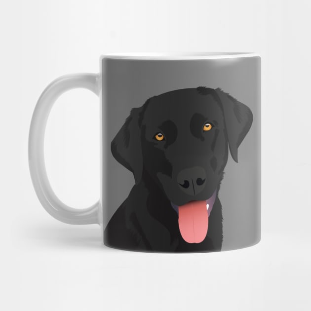 Adorable Black Lab by KCPetPortraits